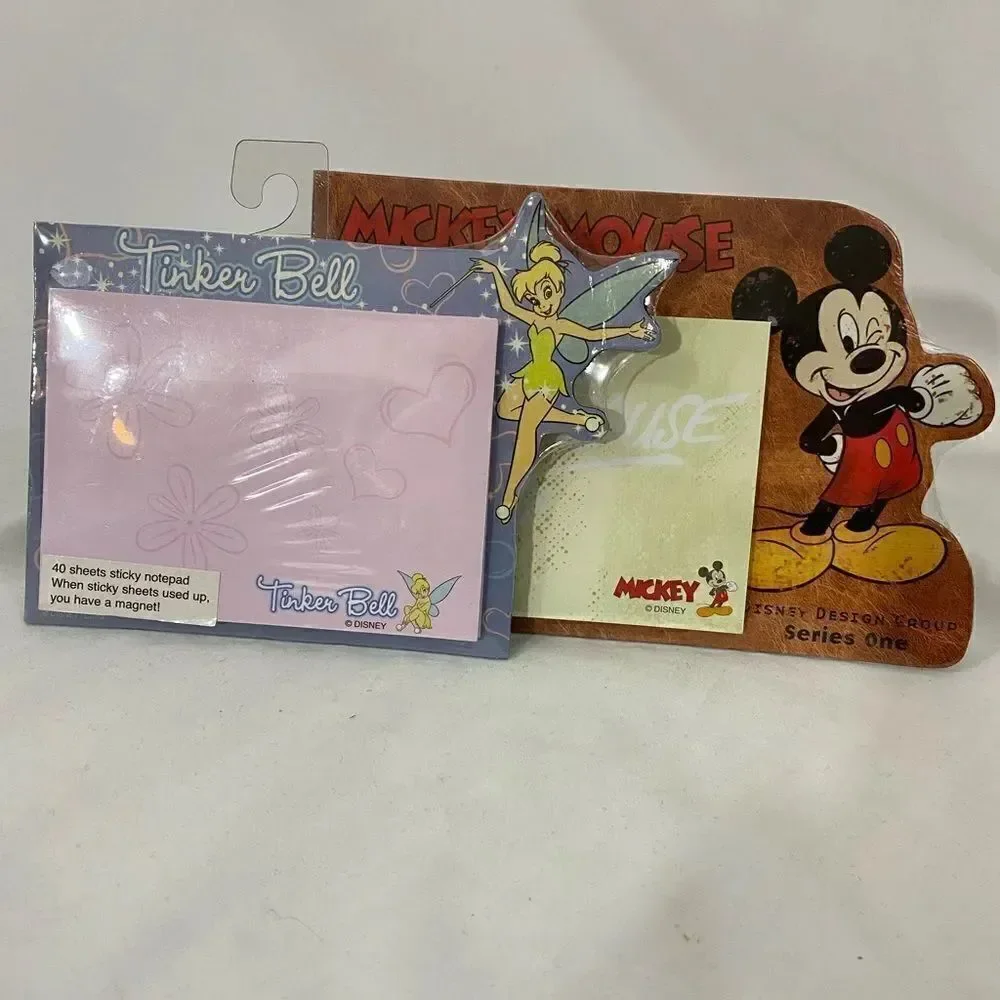 NWT Vintage WDW Sticky Notepad/Magnet Set